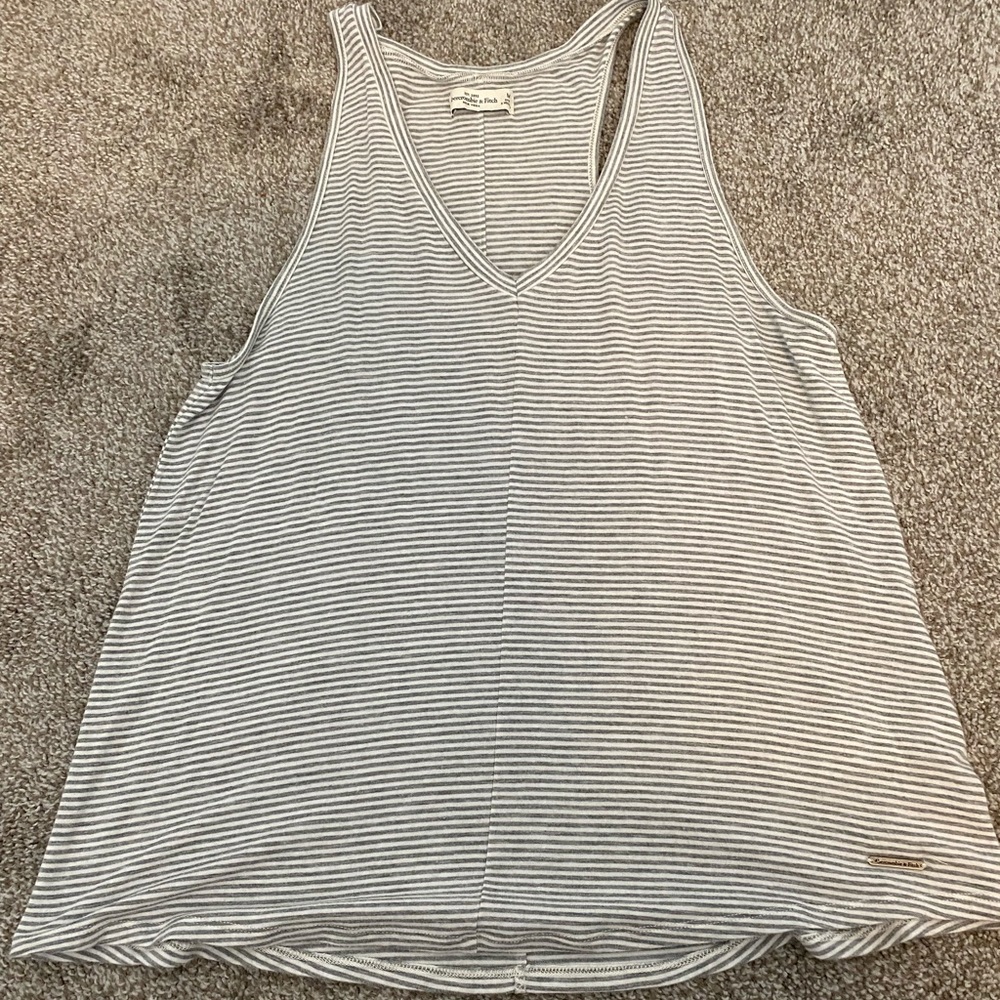 Abercrombie and Fitch Striped Tank Top